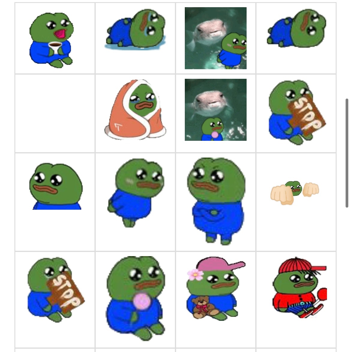 悲伤蛙表情包大全一共整理了400多张sad...-我爱看围脖